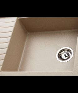 Kitchen sink MILA 1B1D SAND MILA 1B1D SAND- photo 3