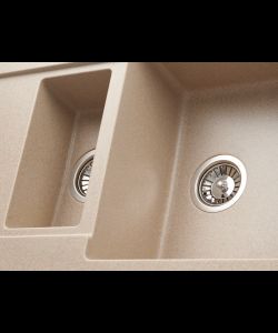 Kitchen sink MODENA 1,5B2D SAND MODENA 1,5B2D SAND- photo 3