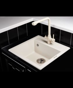 Mixer tap Geo KG2385CR WHITE Geo KG2385CR WHITE- photo 2