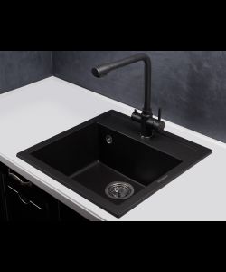 Mixer tap Geo KG2385CR BLACK Geo KG2385CR BLACK- photo 2
