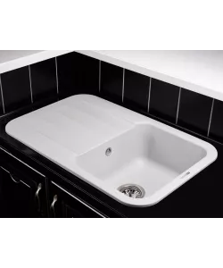 Kitchen sink LIRA 1B1D GREY