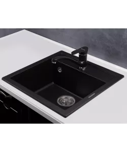 Mixer tap TOPAZ KG2560 BLACK METAL.