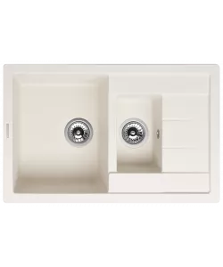 Kitchen sink MODENA 1,5B1D WHITE