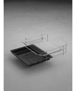 Electrical oven KHT 616 Black