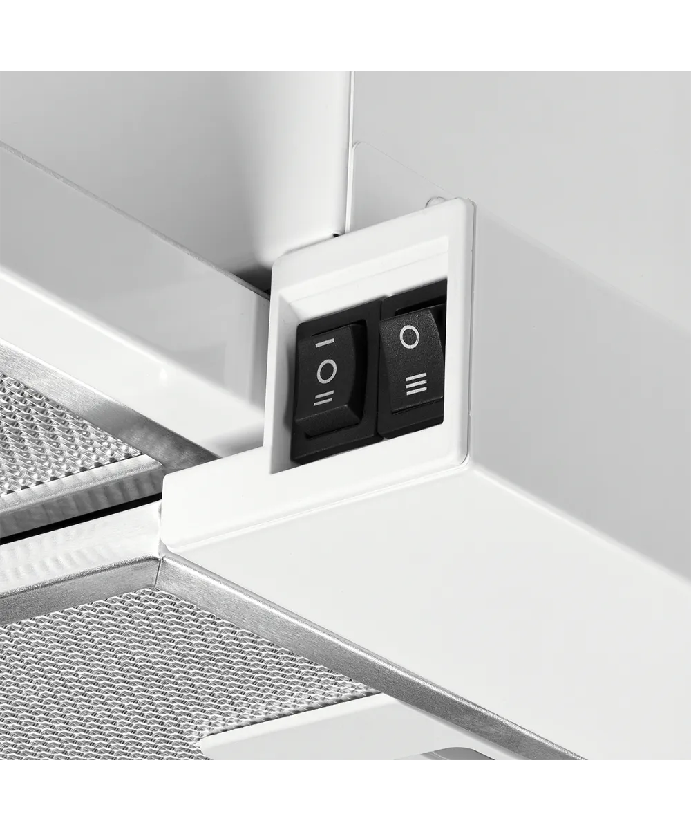 Телескопическая вытяжка встраиваемая SLIMTURBO 60 GW