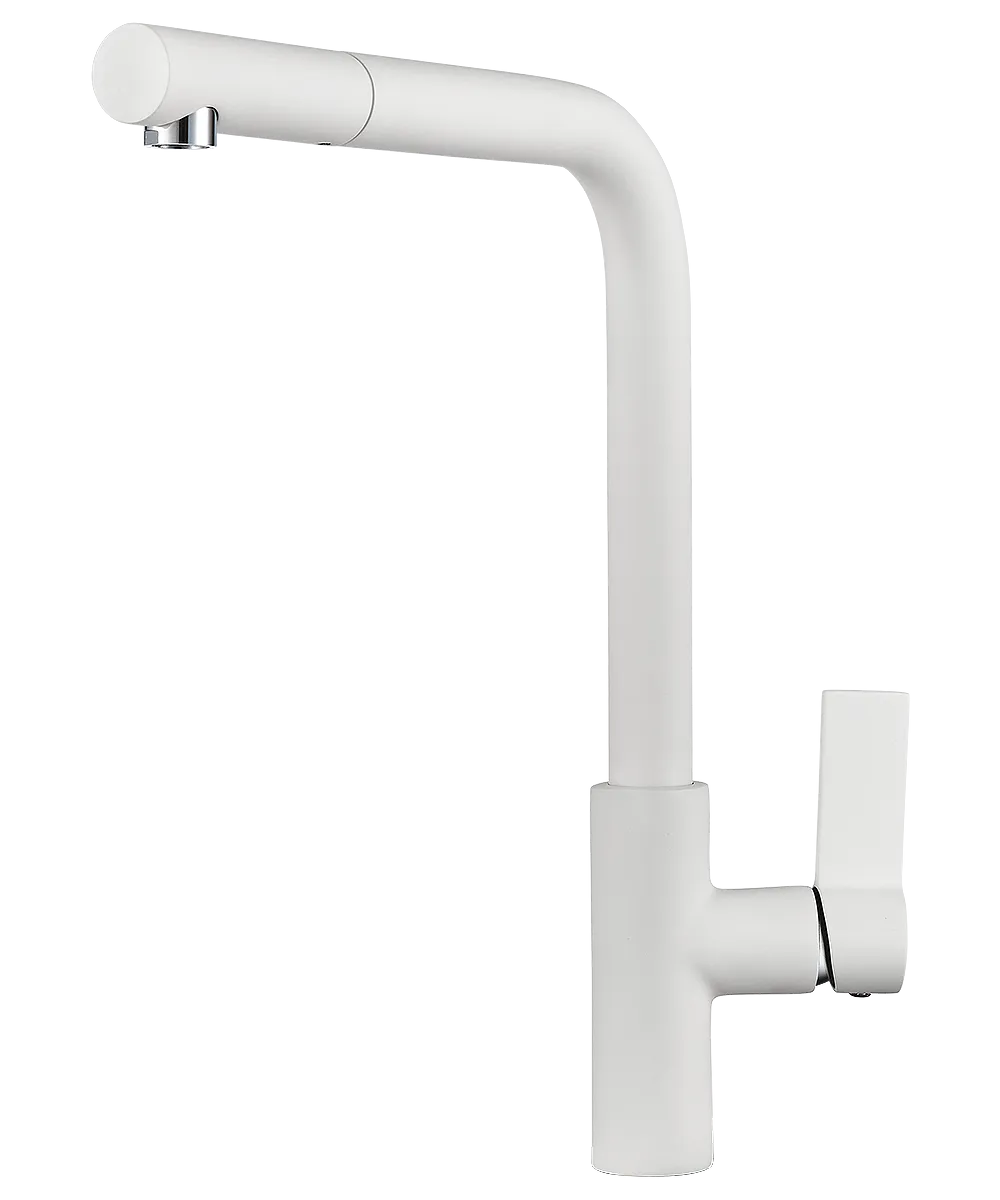 Mixer tap KYRTOS WHITE