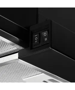 Телескопическая вытяжка встраиваемая SLIMTURBO 60 B