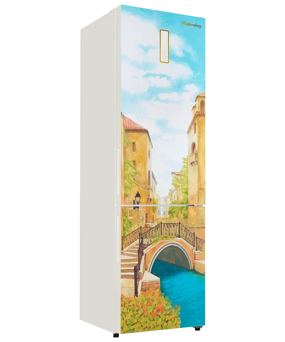 Freestanding refrigerator NFM 200 CG серия Венеция с розами