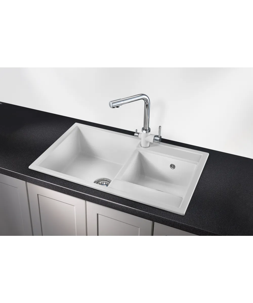 Kitchen sink MODENA 80 NL 1,5B WHITE