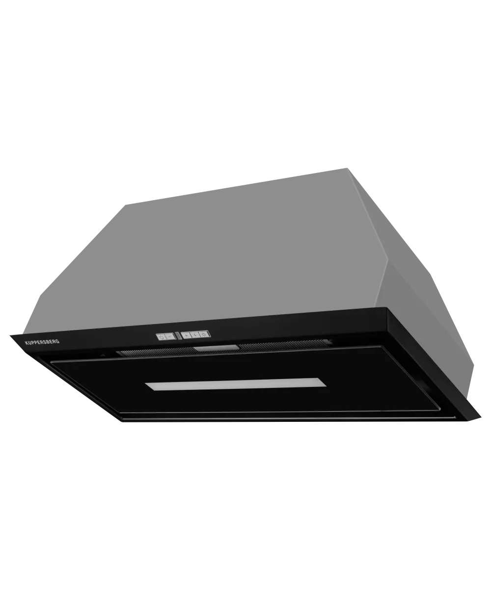 Built-in hood INTRO 70 BLACK