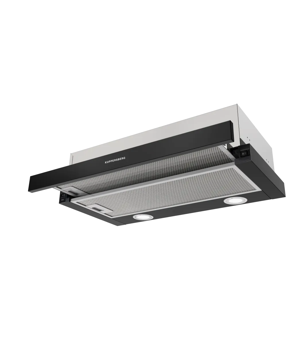 Телескопическая вытяжка встраиваемая SLIMDUAL 60 B