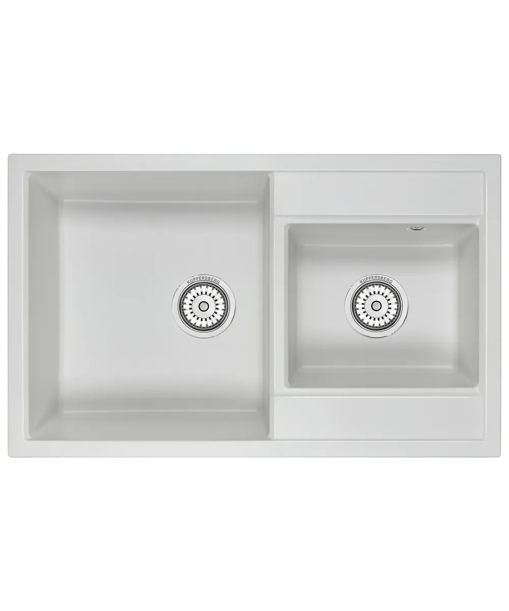 Kitchen sink MODENA 80 NL 1,5B WHITE